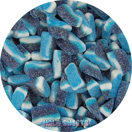 pick n mix sweets fizzy blue raspberry slices
