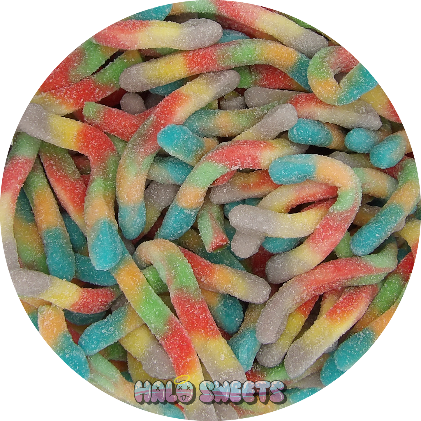 pick n mix halal sweets fizzy worms multicoloured halal sweets