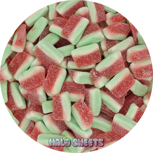 pick n mix sweets fizzy sour watermelon slices