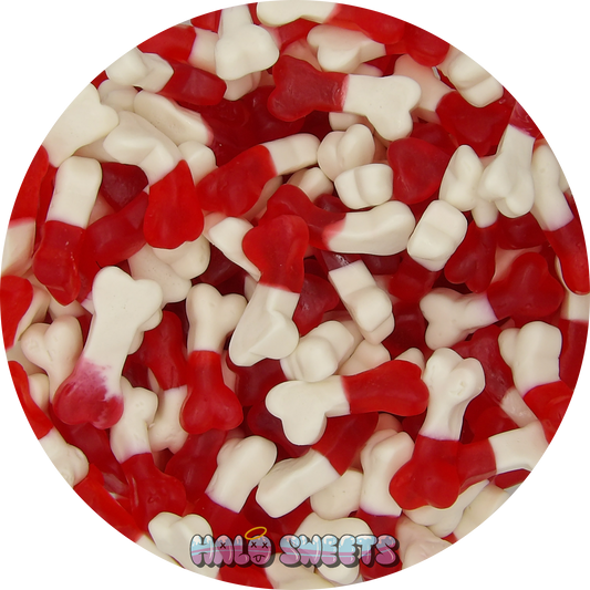 Gummy bones pick n mix sweets