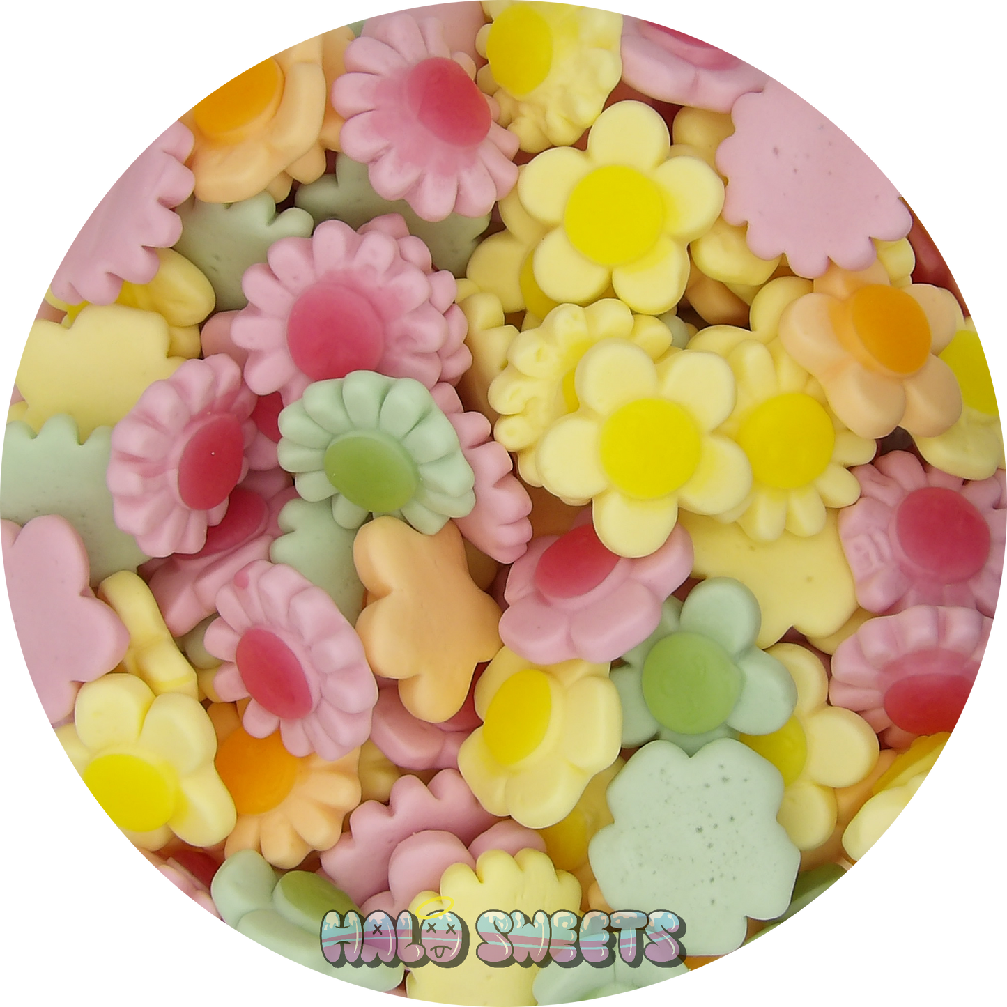 pick n mix sweets happy foam flowers