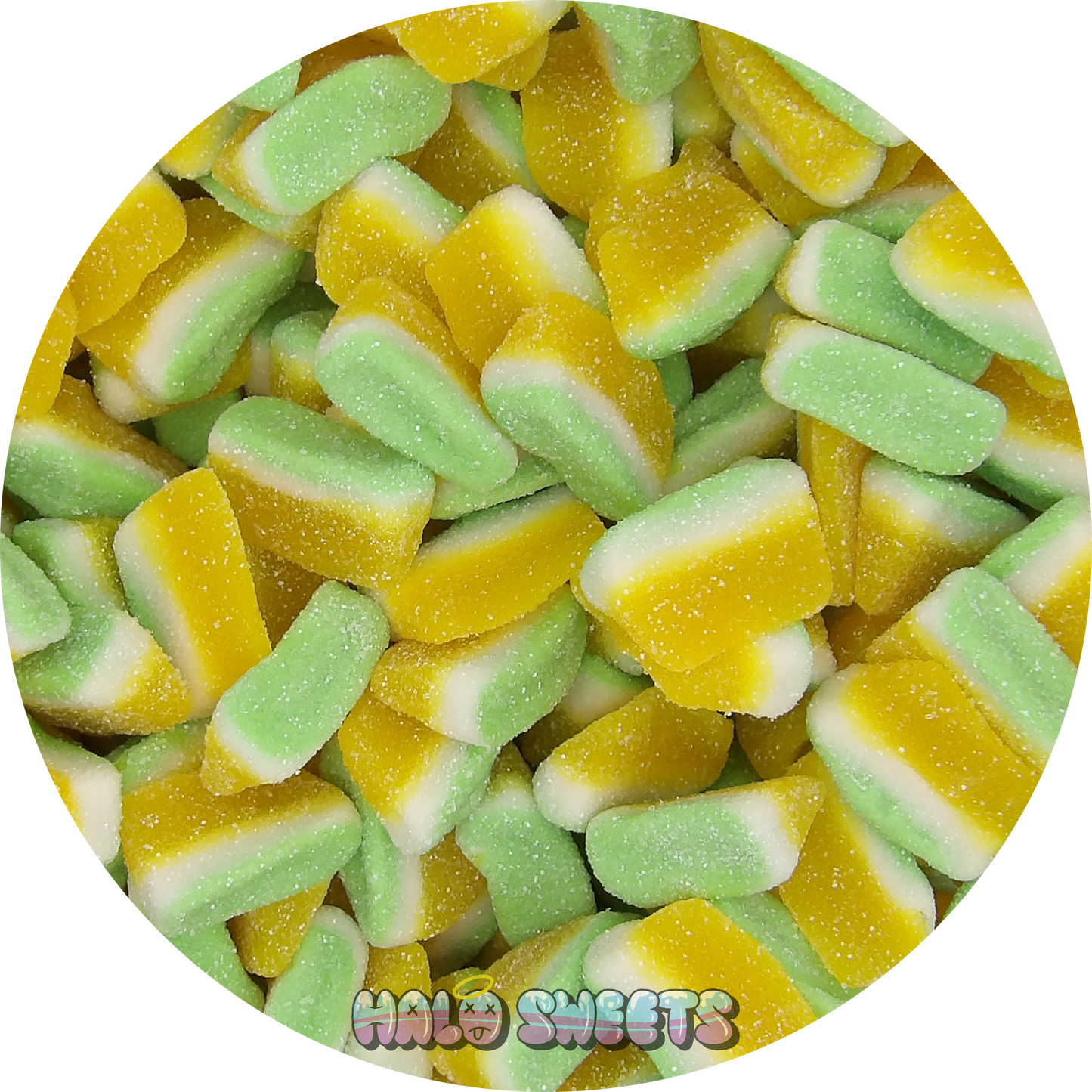 pick n mix sweets pina colada slices