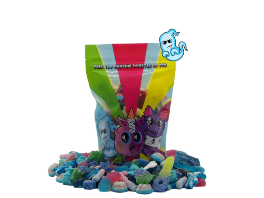 blue pick n mix sweet bag