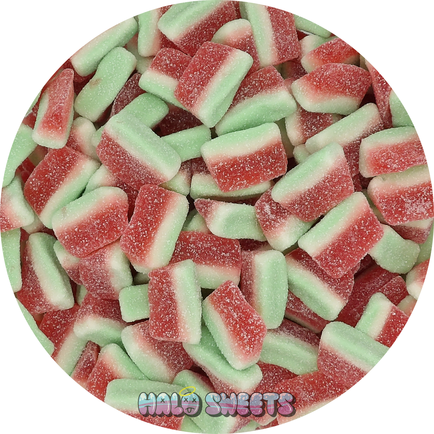 pick n mix sweets fizzy sour watermelon slices