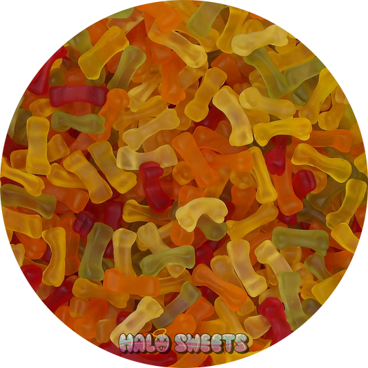 pick n mix halloween sweets gummy bones