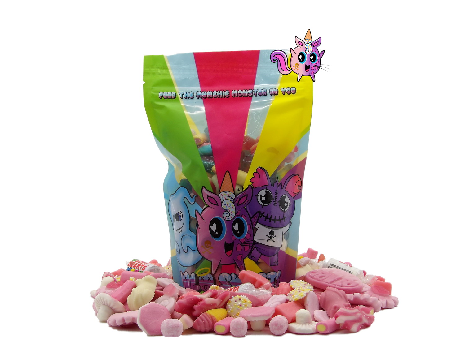 pink pick n mix sweets bag uk