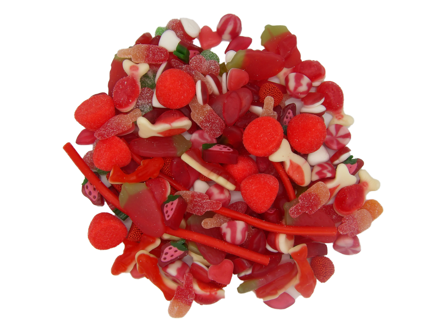 red pick n mix sweets mix