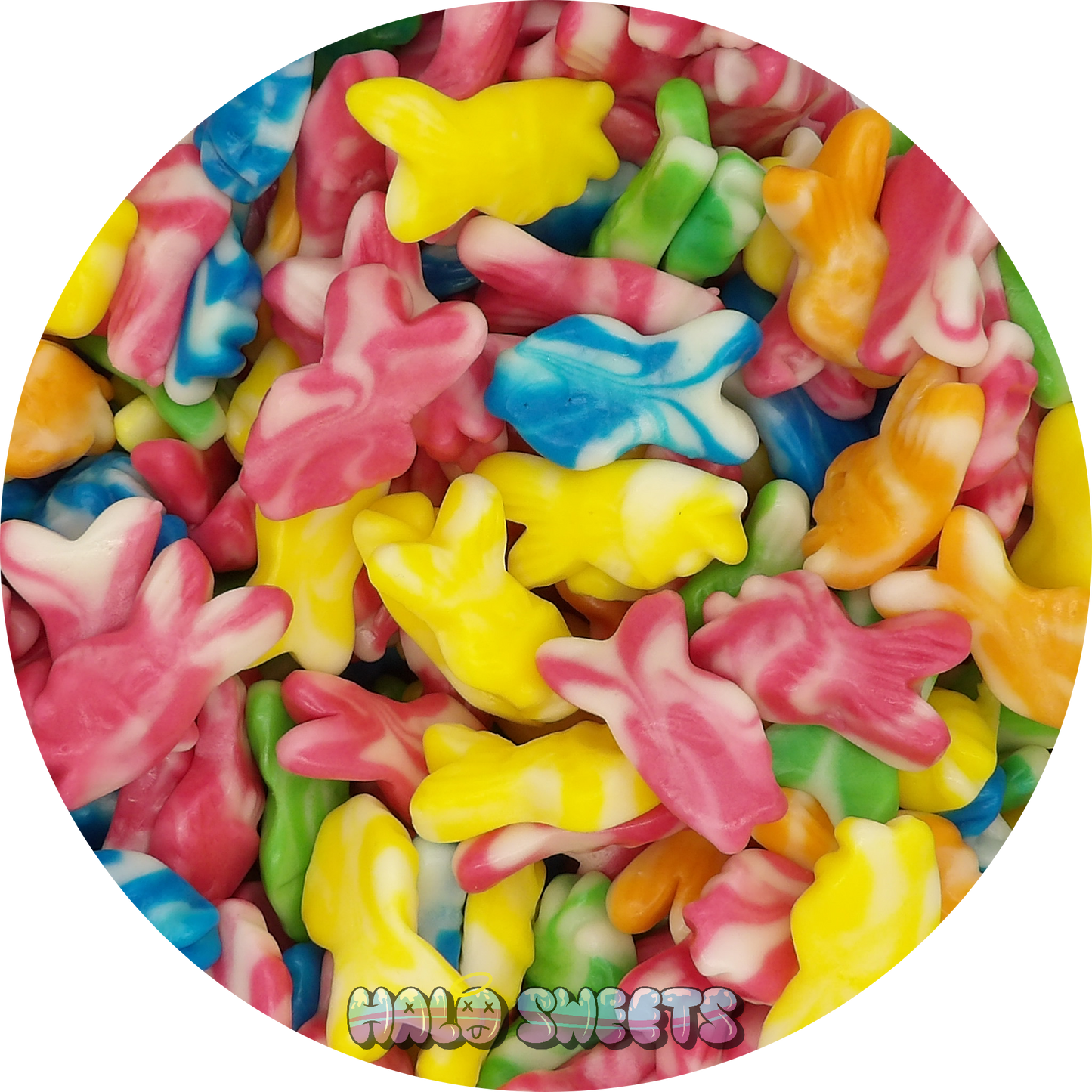 pick n mix sweets swirly fish