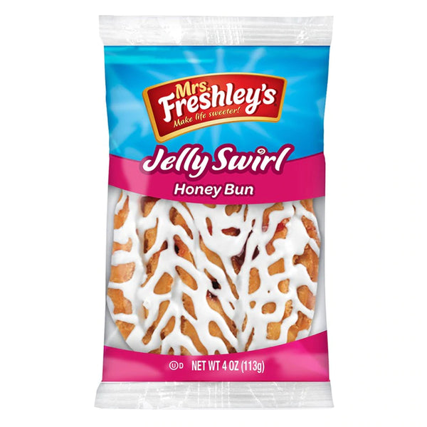 Mrs Freshley's Jelly Swirl Honey Bun
